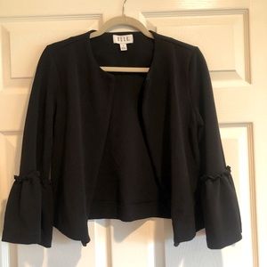 ELLE Black No Button Blazer